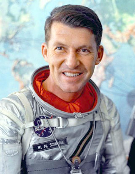 Astronautas Walter M. Schirra - misijos Mercury-Atlas pilotas